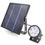 Kit de 2 projecteurs LED, énergie solaire, étanche, 6W – Image 4