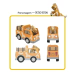 Lot de figurines, dessin animé, La Granja de Zenón, voitures à inertie – Image 11