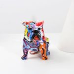 Figurine en résine de Bouledogue Anglais, artisanat créatif, décoration – Image 5
