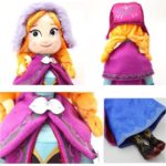 Peluche princesse Anna et Elsa, reine des neiges, dessin animé, 40cm – Image 5