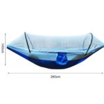 Hamac de camping en plein air avec moustiquaire, lit-balançoire, haute résistance, 1 à 2 personnes – Image 4