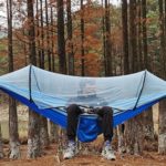 Hamac de camping en plein air avec moustiquaire, lit-balançoire, haute résistance, 1 à 2 personnes – Image 3