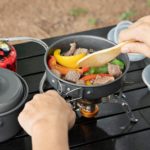 Ensemble d'ustensiles de cuisine de camping en aluminium, 11 pièces – Image 3