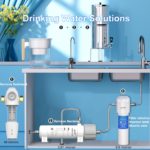 Système de purification d'eau pour la réduction des bactéries, 0,01 lm PVDF, membrane UF lavable, pour l'eau potable – Image 6