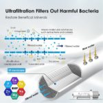Système de purification d'eau pour la réduction des bactéries, 0,01 lm PVDF, membrane UF lavable, pour l'eau potable – Image 3
