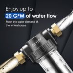 Système de purification d’eau central, lavage à contre-courant, maille en acier inoxydable – Image 5