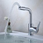 Mitigeur pour évier en acier inoxydable, eau froide et chaude – Image 6