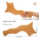 Ensemble d'outils de massage maderothérapie en bois, Gua Sha, pour le corps et des pieds – Image 6