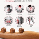 Outils de massage maderothérapie en bois, anticellulite, palette de drainage lymphatique, relaxation – Image 10