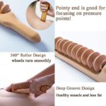 Outils de massage maderothérapie en bois, à drainage lymphatique, relaxation musculaire – Image 4
