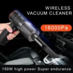 Mini aspirateur à main sans fil, 16000Pa, 150W, pour la voiture, forte aspiration – Image 2