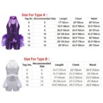 Costume de danse à paillettes pour enfant, sans manches, pour spectacle sur scène – Image 12
