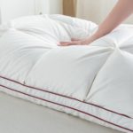 Oreiller 3D en duvet d'oie, coussin de lit, antifuite de plume – Image 4