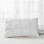Oreiller 3D en duvet d'oie, coussin de lit, antifuite de plume – Image 2