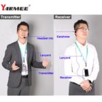 Système de guide touristique sans fil YT200T, 1 émetteur, 10 récepteurs, 99 canaux – Image 10