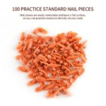 Kit d'apprentissage du Nail Art, avec base réglable, onglerie pour débutant, 100 pièces – Image 6