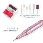 Ponceuse à ongles électrique 3 en 1 pour Nail Art, 30'000 tr/min, aspiration poussière des ongles, machine de séchage – Image 4