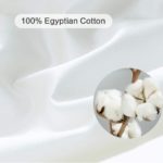 Oreiller rectangulaire en duvet d'oie blanc, de style 3D, 48x74cm, 100% coton égyptien – Image 5