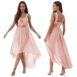 Robe de danse lyrique pour femme, sans manches, à paillettes, en mousseline de soie – Image 7