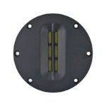 Lot de 2 haut-parleurs de tweeter à ruban 15W, 4 pouces, à triple diaphragme, 1.5K-40K, 8 ohm