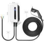 Borne de charge pour voiture électrique EV, câble type 2, IEC 62196-2, niveau 2, 240 V, 7,6 kW, 32A – Image 11