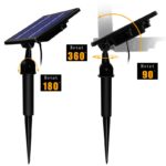 Kit de guirlande solaire Edison, 12 ampoules LED, étanche, éclairage décoratif, blanc chaud – Image 5