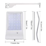 Lampe solaire d'extérieur à 30 °, automatique, 450 lumens, 12W, 2200mah – Image 6