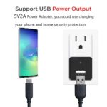 Chargeur USB avec caméra Wi-Fi Full HD 1080P – Détection de mouvement, vision nocturne, LookCam – Image 6
