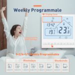 Thermostat intelligent pour chauffage au sol TOL47, Wifi, Tuya, Alexa, Google, standard UE – Image 5