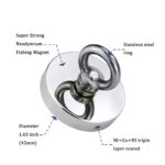 Aimant de pêche surpuissant en néodyme, force magnétique de 9 à 61 Kg – Image 4