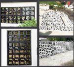 Moule pour béton, ciment, sculpture 3D, antidérapant, pavage, 30x30x7 cm – Image 5