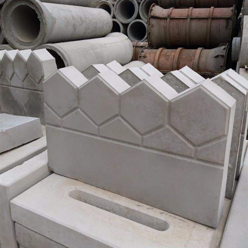 Moule pour béton, ciment, fabrication de clôture de jardin, 42x28x6 cm