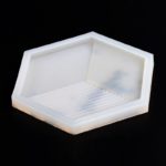 Moule pour béton, ciment, résine, en silicone, Géométrique, 25.5x29.5x2.4 cm – Image 6