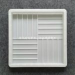 Moule pour béton, ciment, fabrication de pavés carrés 3D, antidérapant, 40x40x3.5 cm – Image 3