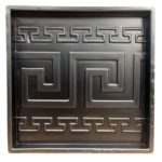 Moule pour béton, ciment, carreaux de décoration de jardin, 32x32x2.5 cm – Image 2