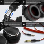 Casque stéréo dynamique avec fil, Pro-50, studio professionnel, Hi-Res, 20Hz-20KHz – Image 3