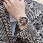 Montre mécanique pour homme, automatique, en acier inoxydable, étanche, mouvement japonais – Image 2