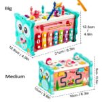 Jouet éducatif d'apprentissage pour bébé, exercice de coordination et motricité – Image 12