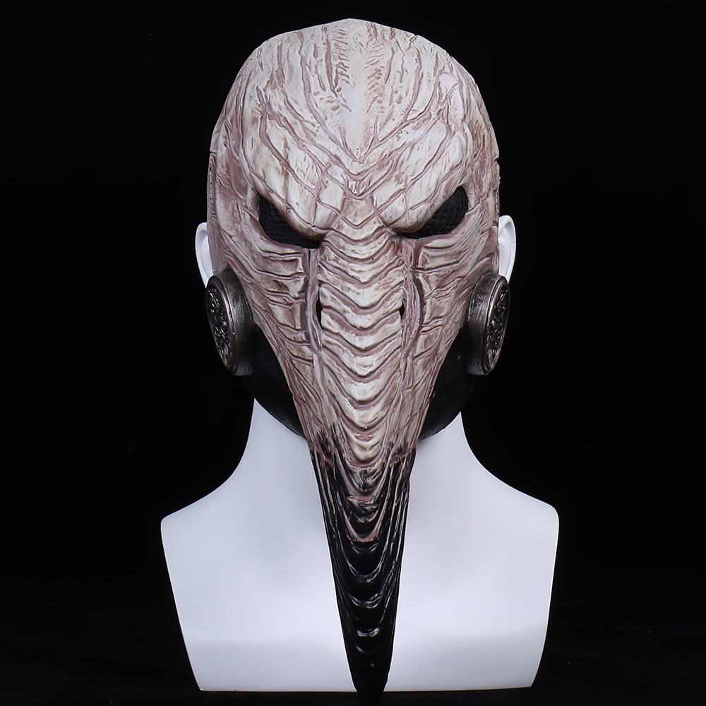 Masque Médecin de la peste, en latex, Steampunk