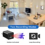 Chargeur USB avec caméra Wi-Fi Full HD 1080P – Détection de mouvement, vision nocturne, LookCam – Image 3