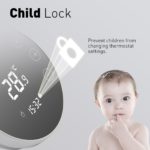 Thermostat intelligent pour chauffage au sol, WiFi, Alexa, Tuya, Google, standard UE – Image 4