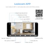 Chargeur USB avec caméra Wi-Fi Full HD 1080P – Détection de mouvement, vision nocturne, LookCam – Image 4