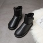 Bottes d'hiver chaudes et épaisses, en velours PU, imperméables – Image 6