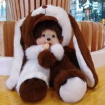 Peluche Monchhichis, dessin animé, 20 cm – Image 3