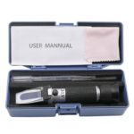 Réfractomètre manuel maniable et robuste, mesure la concentration de sucre, densimètre 0-32% Brix – Image 2