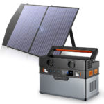 Centrale électrique portable, générateur 700W, puissance 606 W/h, capacité 164000 mAh, avec panneau solaire pliable MC-4 Anderson