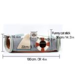 Niche et tunnel pour animaux de compagnie, multifonctionnel, pliable, petit chien et chat – Image 6