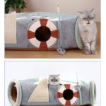 Niche et tunnel pour animaux de compagnie, multifonctionnel, pliable, petit chien et chat – Image 2