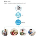 Détecteur de fumée avec caméra espion, Wifi, 1080P, alarme de fumée, avec carte SD 64GB – Image 5