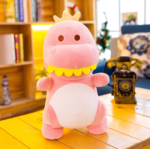 Peluche de dinosaure à grandes dents mignon, 23 cm – Image 4